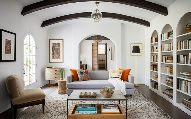 Đồ nội thất và phụ kiện được sử dụng trong trang trí